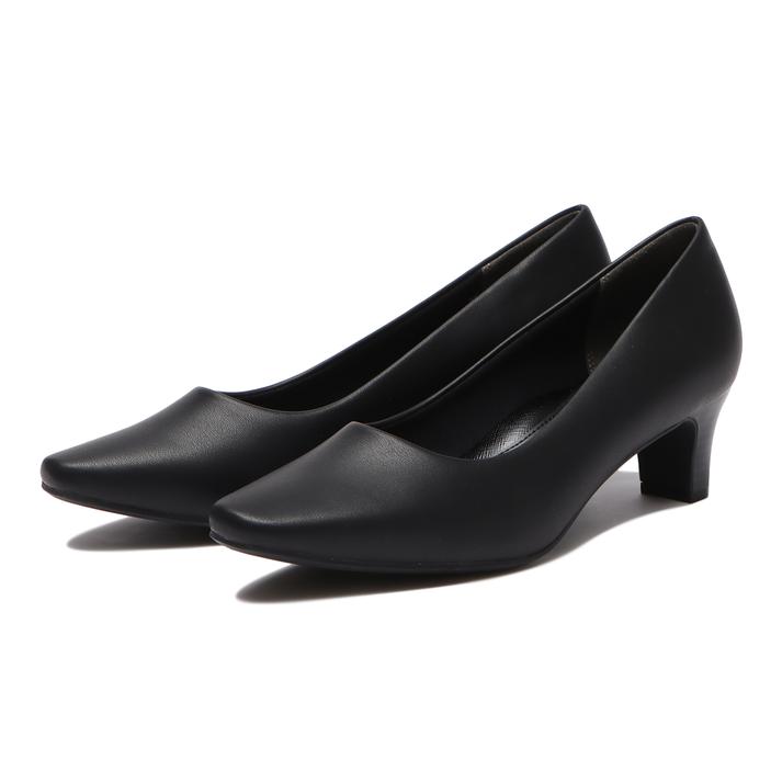 ���f�B�[�X �yABC SELECT�z �G�[�r�[�V�[�Z���N�g PLAIN PUMPS 5.5 �v���[�� �p���v�X 5.5 W5010 BLACK