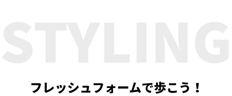 STYLING �t���b�V���t�H�[���ŕ������I