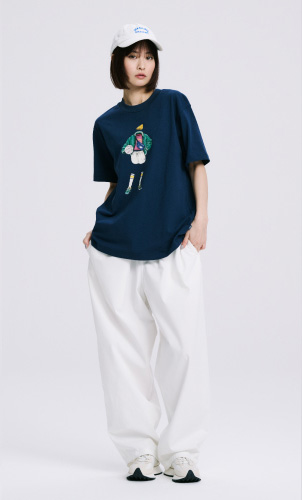 ���f�B�[�X �yNew Balance�z �j���[�o�����X W Basketball Style T�V���c T�V���c WT41579NNY NNY