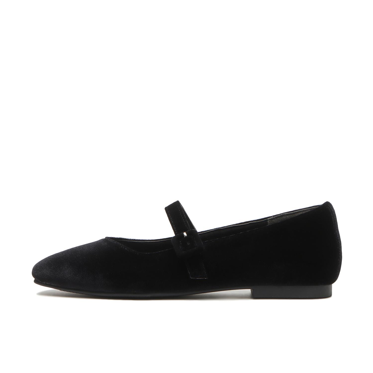 ���f�B�[�X �yABC SELECT�z �G�[�r�[�V�[�Z���N�g FLAT MARY JANE �t���b�g�����[�W�F�[�� W7053 V/BLACK