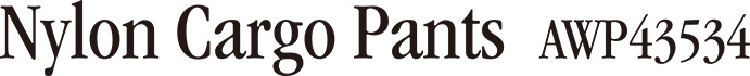 Nylon Cargo Pa AWP43534