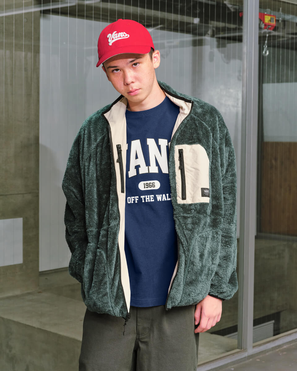 VANS APPAREL COLLECTION AW24 �R�[�f�B�l�[�g