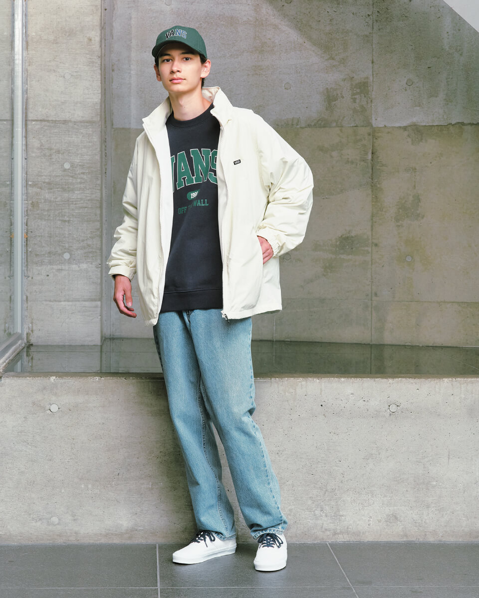VANS APPAREL COLLECTION AW24 �R�[�f�B�l�[�g