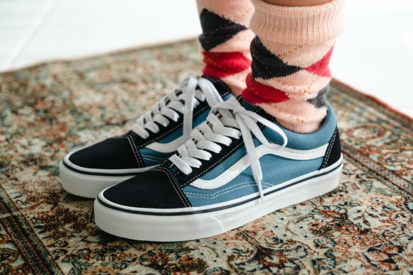 ���@���Y OLD SKOOL* �I�[���h�X�N�[�� VN000D3HNVY NAVY�@�R�[�f