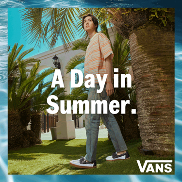 �o�P�[�V������A�z������uA Day in Summer�v�R���N�V������VANS�Ȃ�ł͂̐V�����T�}�[�X�^�C�����Ă��܂��B