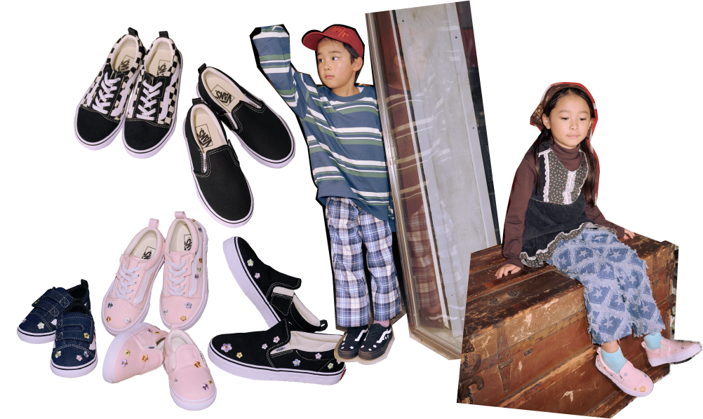 VANS Kids Flower Pack