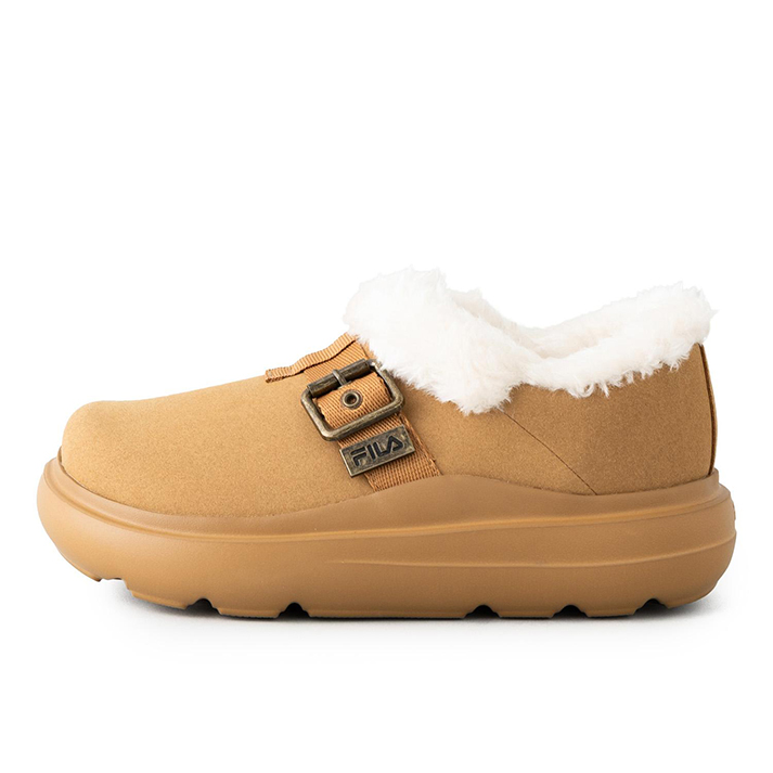 �t�B�� PUFFER BOLD SLIP ON v2 FUR �p�b�t�@�[�{�[���h�X���b�v�I���u�C2�t�@�[ 1XM02869H925 ABC-MART���� *Beige/Brown