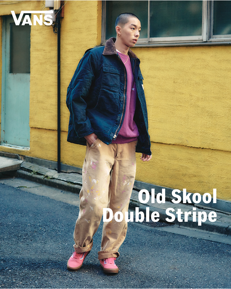 VANS OLD SKOOL DOUBLE STRIPE STYLING | ���@���Y �X�^�C�����O