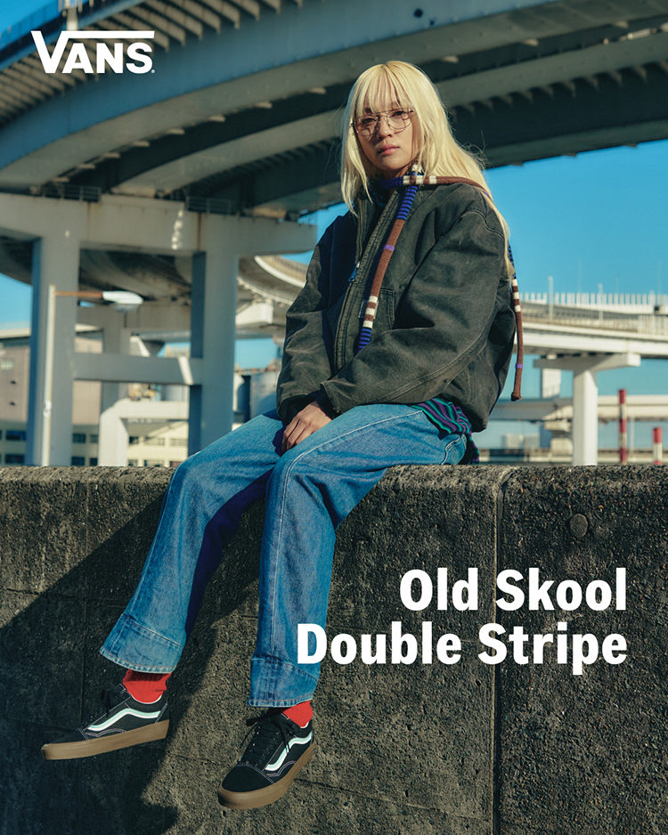 VANS OLD SKOOL DOUBLE STRIPE STYLING | ���@���Y �X�^�C�����O