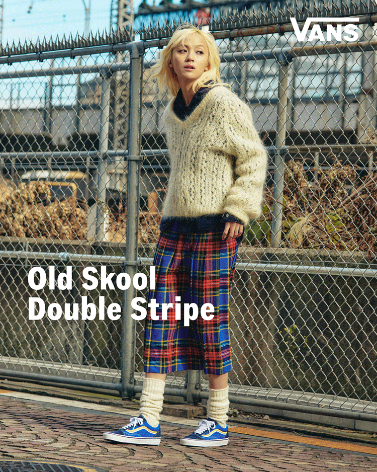 VANS OLD SKOOL DOUBLE STRIPE STYLING | ���@���Y �X�^�C�����O