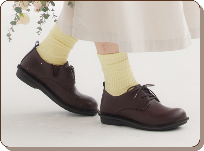 ���f�B�[�X �yABC SELECT�z �G�[�r�[�V�[�Z���N�g STITCH OXFORD �X�e�b�`�f�U�C�� �I�N�X�t�H�[�h W1054 DK.BROWN