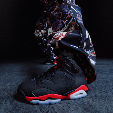 AIR JORDAN 6 �eINFRARED�f �C���t�����b�h�R���N�V����
