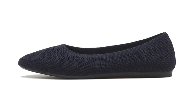 ���f�B�[�X �yABC SELECT�z �G�[�r�[�V�[�Z���N�g CL POINTED KNIT �|�C���e�b�h�j�b�g�p���v�X W5073 NAVY