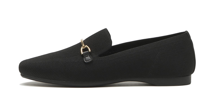 ���f�B�[�X �yABC SELECT�z �G�[�r�[�V�[�Z���N�g CL LOAFER KNIT �X�N�G�A�j�b�g���[�t�@�[ W5076 BLACK