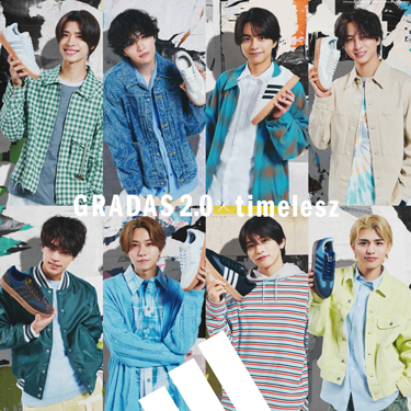 �����ƕς��Ȃ��A�l��̂܂܂� GRADAS2.0 �~ timelesz