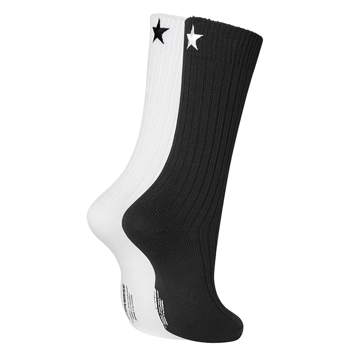 �R���o�[�X CV STANDARD SOCKS HI CV�X�^���_�[�h�\�b�N�X�n�C 41800182 ABC-MART���� *BLK/OFF WHITE
