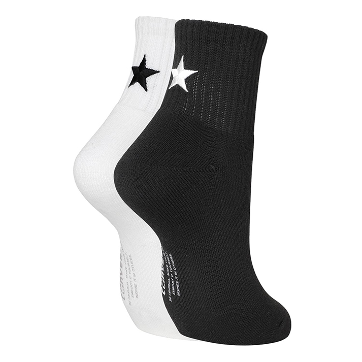 �R���o�[�X CV STANDARD SOCKS OX CV�X�^���_�[�h�\�b�N�X�I�b�N�X 41800191 ABC-MART���� *BLK/OFF WHITE