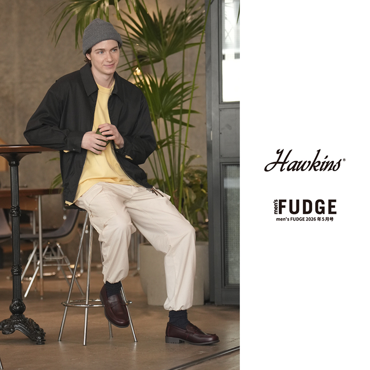 ���A���[�t�@�[�����傤�ǂ����Bmen'sFUDGE�f�� SMART CASUAL�b�z�[�L���X