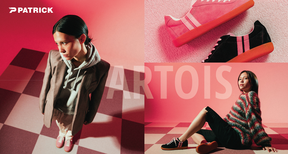 PATRICK �̖��i�ő����̃��[�N�A�b�v�� | ARTOIS PINK | �p�g���b�N