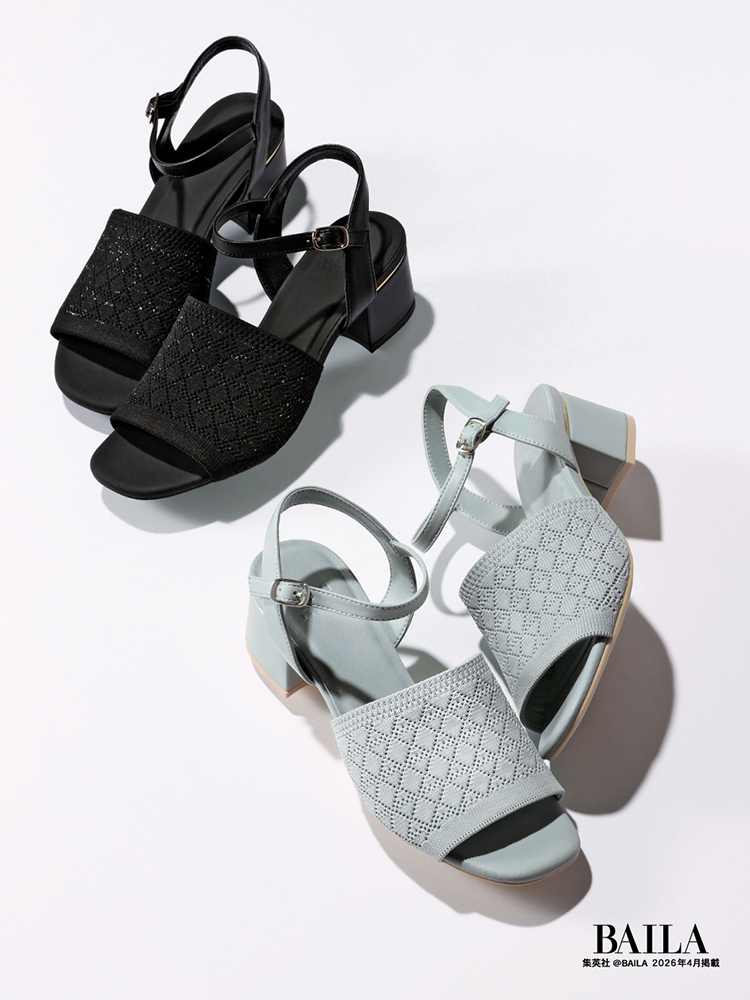 ＠BAILA 　4月号掲載　貴島明日香さん着用　Airyパンプス｜ABCSELECTパンプス コーディネート