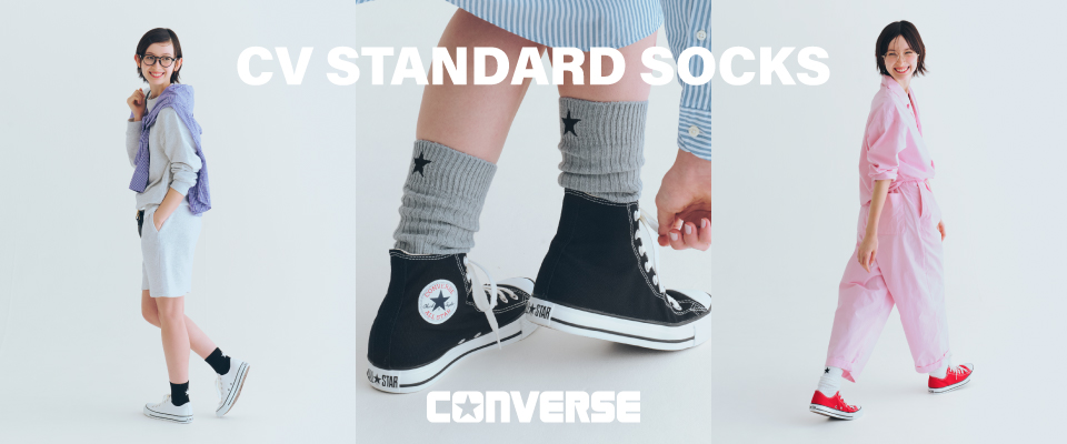 �y�r�c�A���X���񒅗p�zCV STANDARD SOCKS�b�R���o�[�X