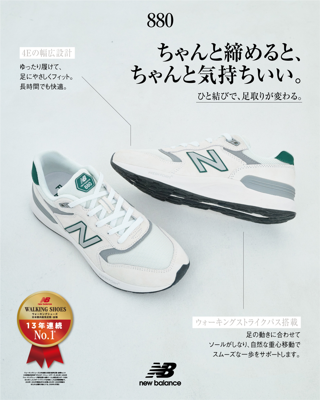 �E�H�[�L���O�V���[�Y 880�bNew Balance