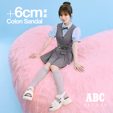 ���������񂪗������Ȃ��A+6cm����T���_���qColon Sandal�r�bABC�Z���N�g
