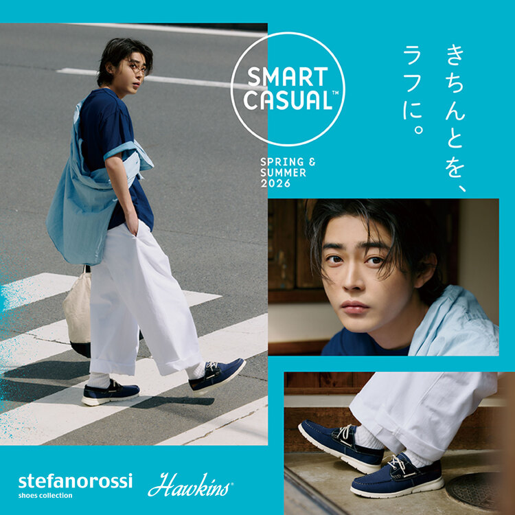 �o�D�̑q�I�M���񂪗��� SMART CASUAL�b�z�[�L���X