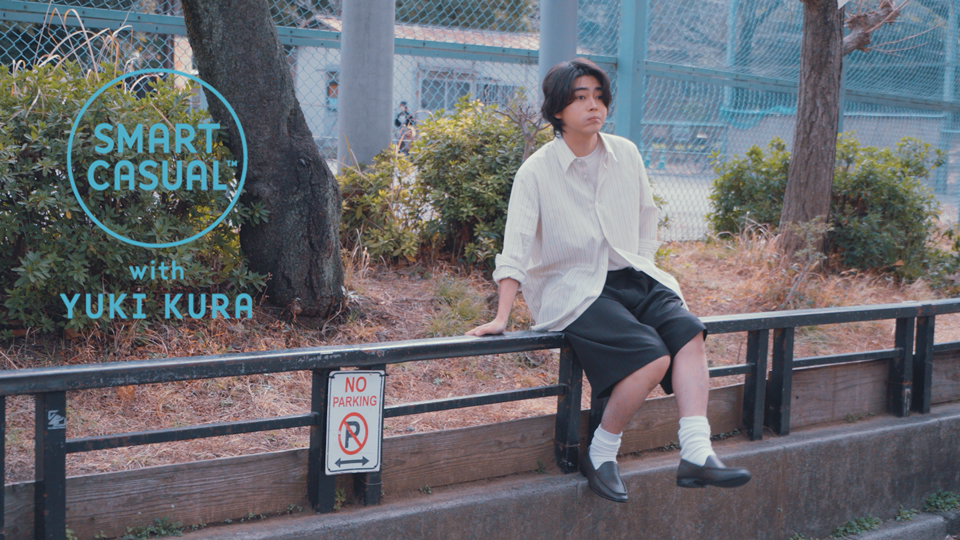 俳優の倉悠貴さんが履く SMART CASUAL｜ホーキンス＆ステファノロッシ