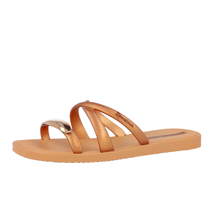 ���f�B�[�X �yIPANEMA�z �C�p�l�} METAL CHIC SLIDE ���^�� �V�b�N �X���C�h SP27380315 BROWN/GOLD