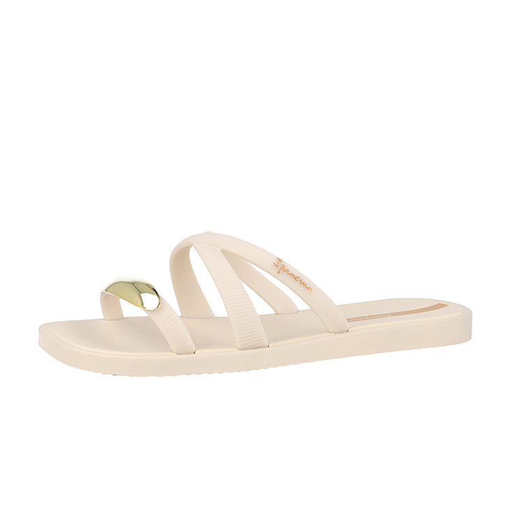 	���f�B�[�X �yIPANEMA�z �C�p�l�} METAL CHIC SLIDE ���^�� �V�b�N �X���C�h SP27380087 BEIGE/GOLD
