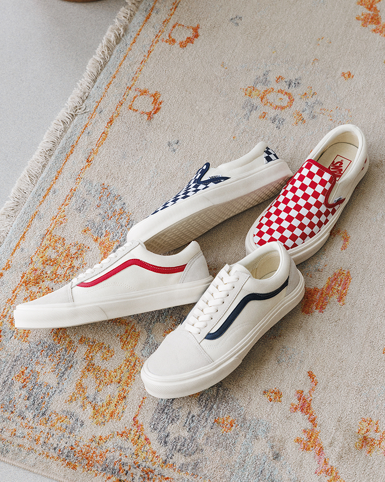 VANS OLD SKOOL DOUBLE STRIPE STYLING | ���@���Y