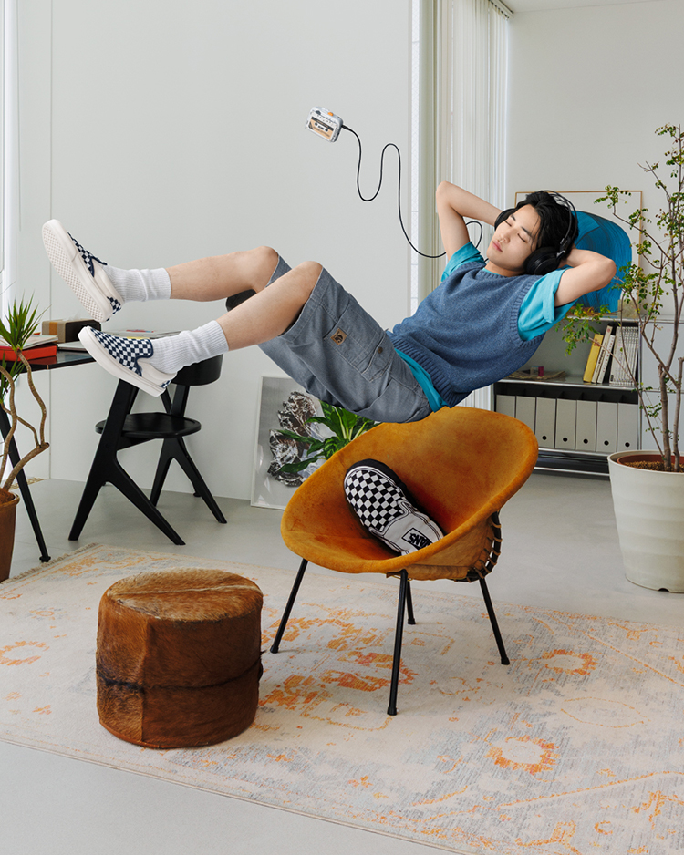 VANS OLD SKOOL DOUBLE STRIPE STYLING | ���@���Y