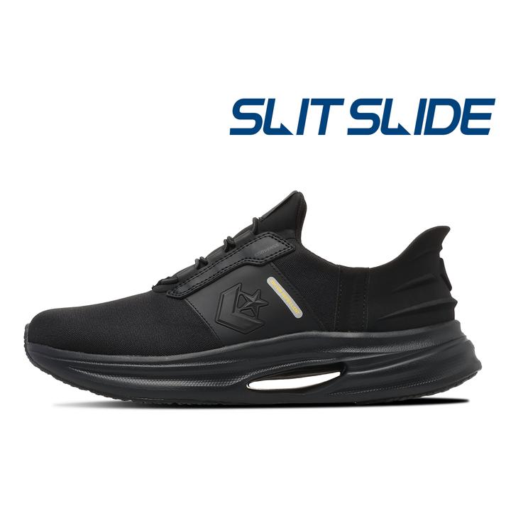 �yCONVERSE�z �R���o�[�X CAVESTAR SLIT SLIDE WR �P�C�u�X�^�[ �X���b�g�X���C�h WR 33600440 BLACKMONOCHROME 5