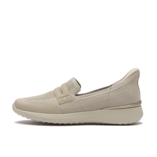 �n���Y�t���[ ���f�B�[�X �yABC SELECT�z �G�[�r�[�V�[�Z���N�g QS KNIT LOAFER SNK �j�b�g���[�t�@�[ �X���b�|�� W1052 ALMOND 5H