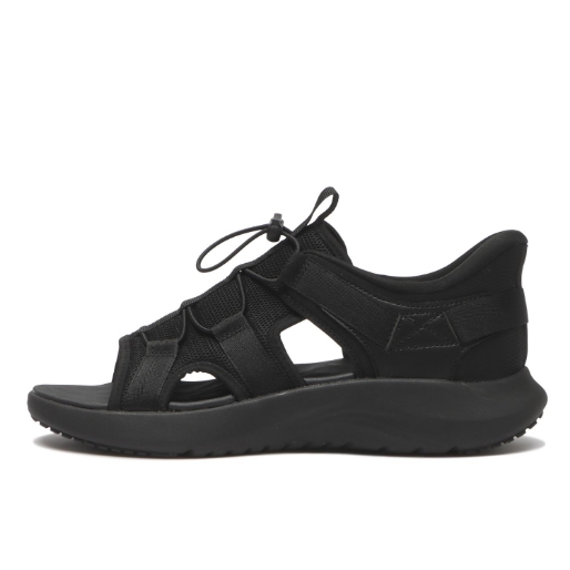 <�n���Y�t���[> �yABC SELECT�z �G�[�r�[�V�[�Z���N�g QS CODE SANDAL �R�[�h�T���_�� S0061 BLACK
