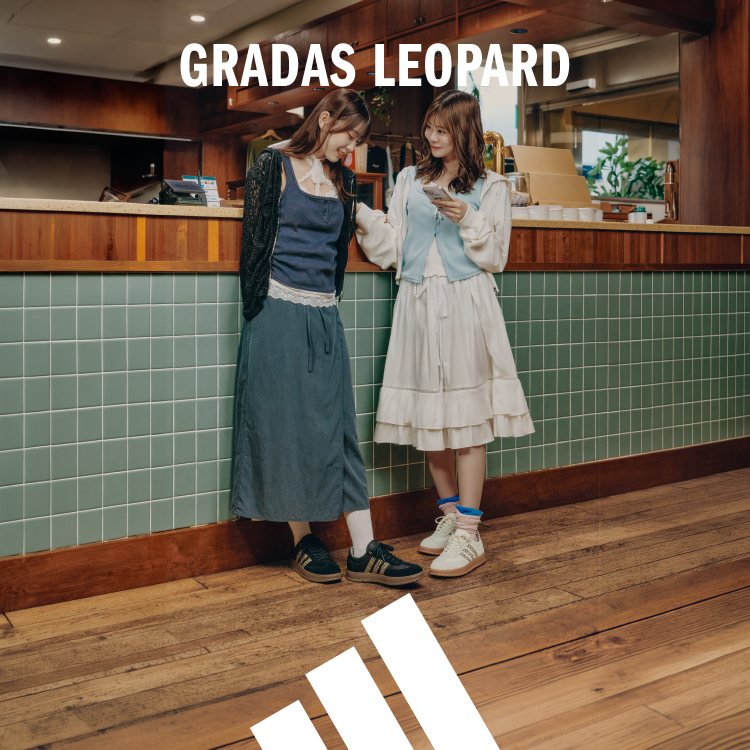 �����ɁA���肰�Ȃ����݊��BGRADAS LEOPARD�V�o��I�b�A�f�B�_�X