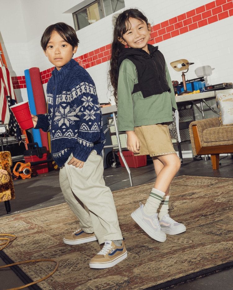 VANS KIDS FALL&WINTER 2026 �R�[�f�B�l�[�g