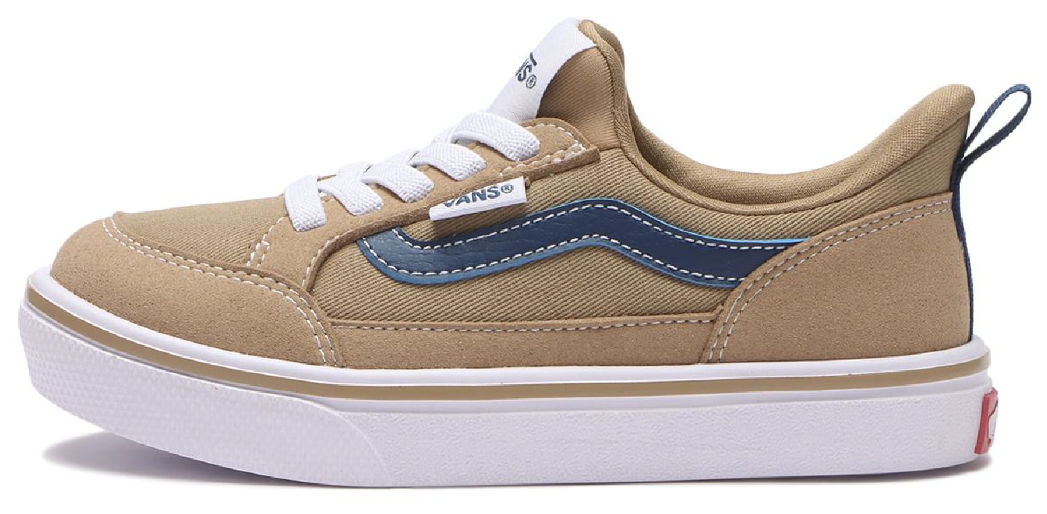 �L�b�Y �yVANS�z ���@���Y FALKEN SPN �t�@���P�� V3839K BEIGE/NAVY
