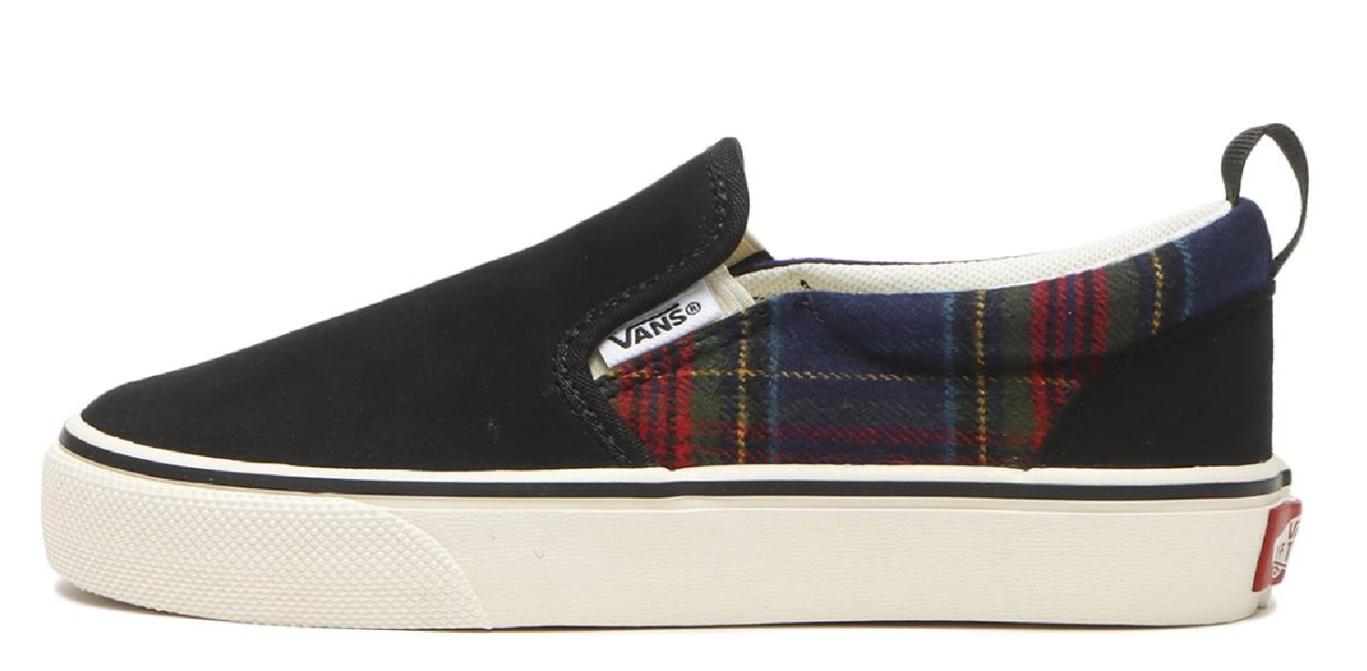 �yVANS�z ���@���Y 17-22(H)SLIP ON �X���b�|�� V98PS CHK