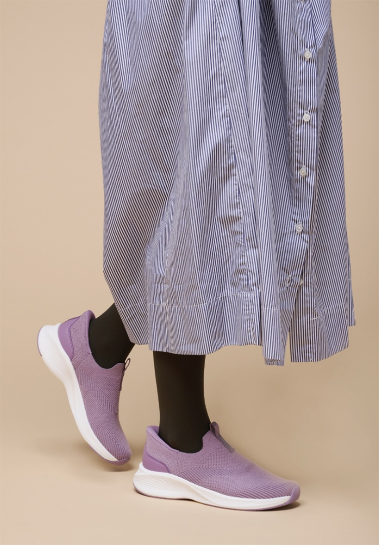 ���f�B�[�X �yABC SELECT�z �G�[�r�[�V�[�Z���N�g QS MW RE SNEAKER �����m�E�[���X���b�|�� W1058 MAUVE �R�[�f�B�l�[�g