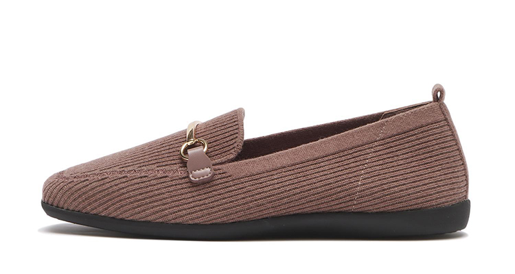���f�B�[�X �yABC SELECT�z �G�[�r�[�V�[�Z���N�g WOOL KNIT LOAFER �E�[���j�b�g ���[�t�@�[ W5091 PINK BROWN