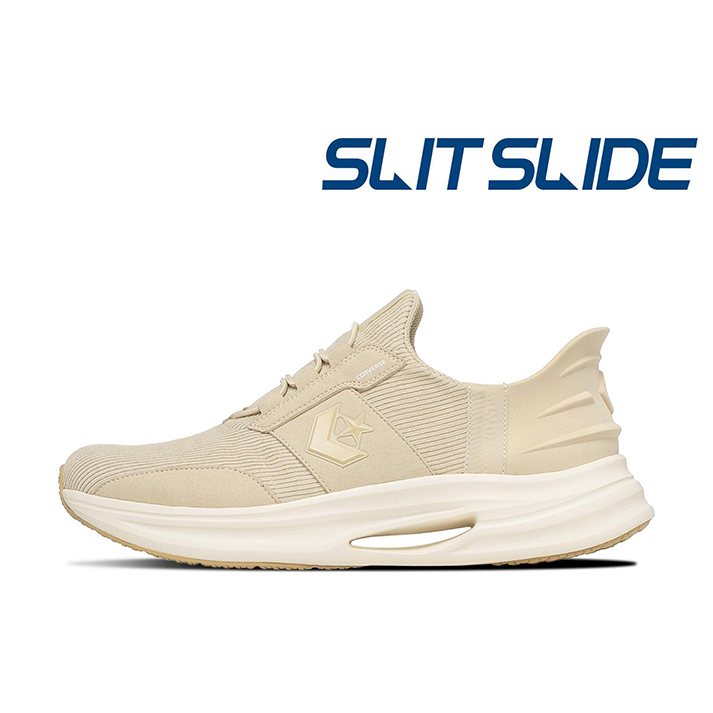 ���f�B�[�X �yCONVERSE�z �R���o�[�X CAVESTAR SLIT SLIDE CORDUROY �P�C�u�X�^�[ �X���b�g�X���C�h �R�[�f�����C 33600511 BEIGE