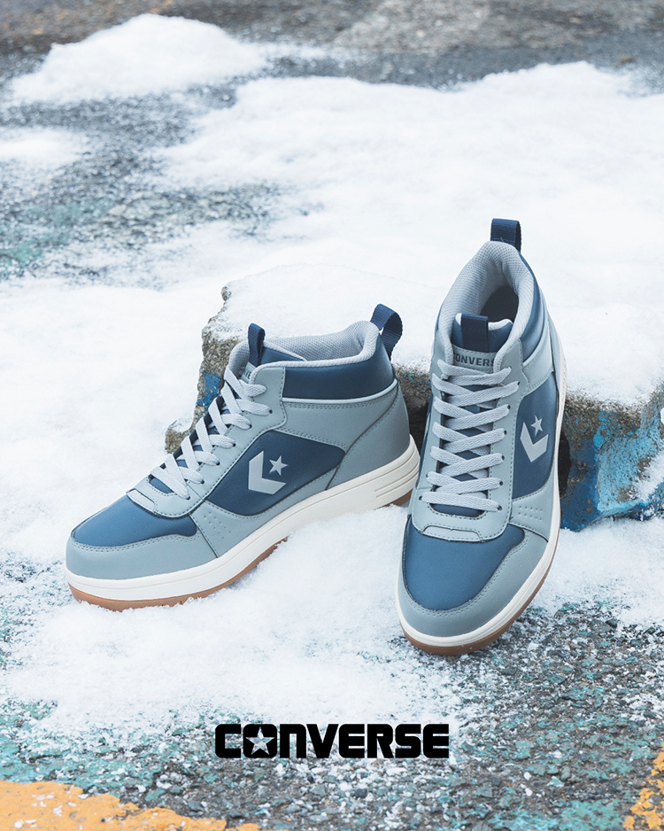 �yCONVERSE�z �R���o�[�X CV C-T SL WP MID CV C-T SL WP MID 37900142 ABC-MART���� *LT GRAY/LT NVY