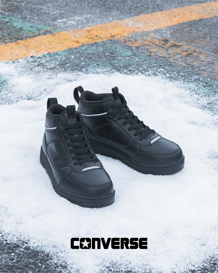 �yCONVERSE�z �R���o�[�X CV C-T SL WP MID CV C-T SL WP MID 37900140 ABC-MART���� *BLACK/BLACK