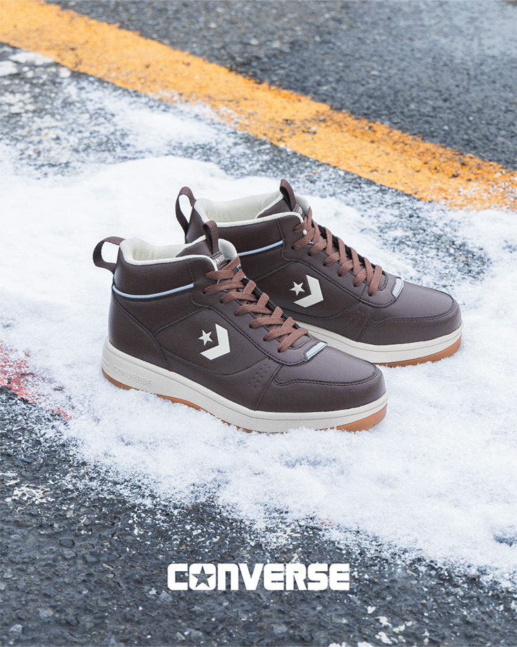 �yCONVERSE�z �R���o�[�X CV C-T SL WP MID CV C-T SL WP MID 37900143 ABC-MART���� *BROWN/LT BEIGE