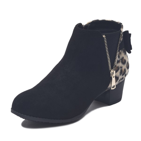 �W���j�A �yNUOVO�z �k�I�[���H �W�b�v�V���[�g�u�[�c ZIP-R 4 N9272J S.BLACK/LEO 19cm