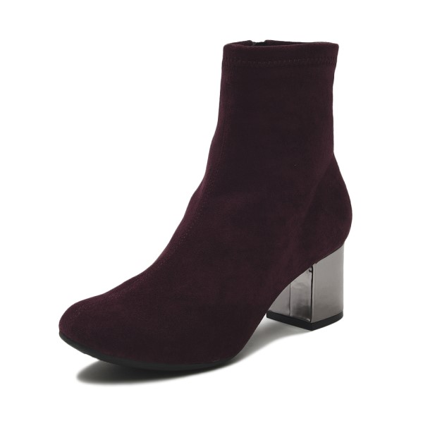 ���f�B�[�X �yNUOVO�z �k�I�[���H �u�[�c Fit �V���[�Y FL STRETCH 6 �t���b�N�X �X�g���b�` 6cm NE80153 S/BORDEAUX S(22.5-23cm)