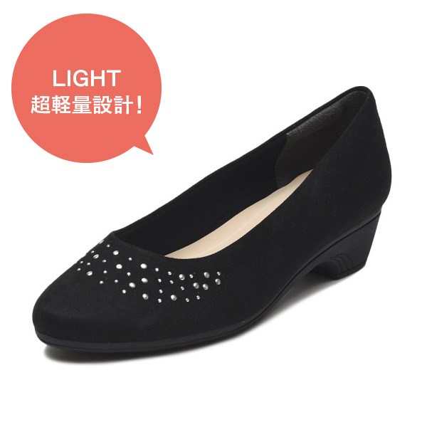 ���f�B�[�X �yNUOVO�z �k�I�[���H ���C�g�p���v�X FL-LT H FIX 3.5 �t���b�N�X���C�g �z�b�g�t�B�b�N�X 3.5 NE30214 S/BLACK 22.5cm