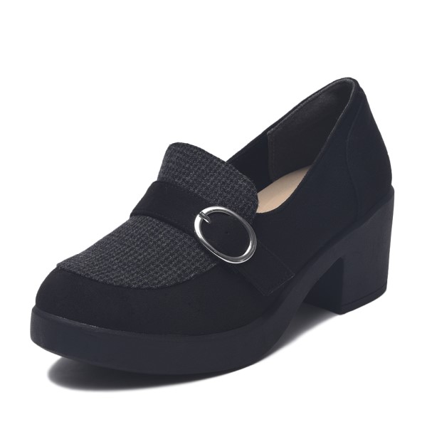 ���f�B�[�X �yNUOVO�z �k�I�[���H �}�j�b�V�� BULB LF 6 �o���u ���[�t�@�[ 6 NC40092 S/BLACK S(22.5-23cm)